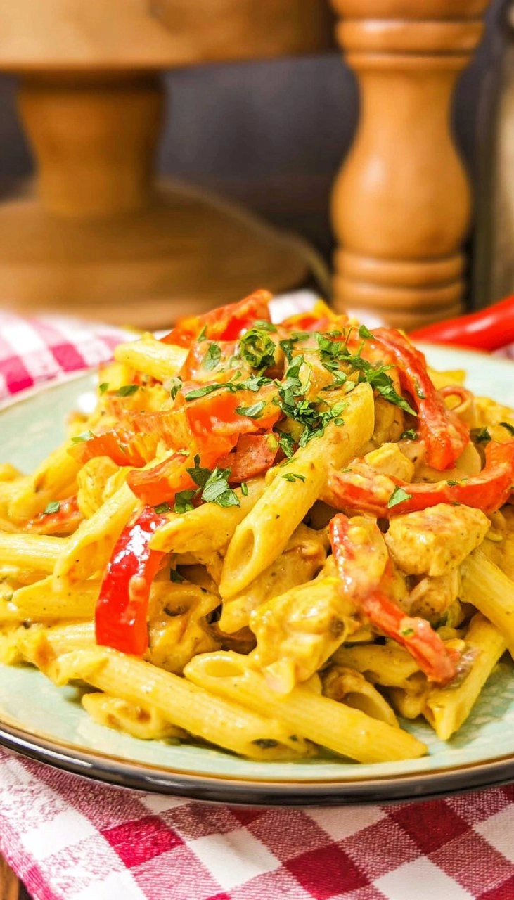 Slow Cooker Fajita Pasta