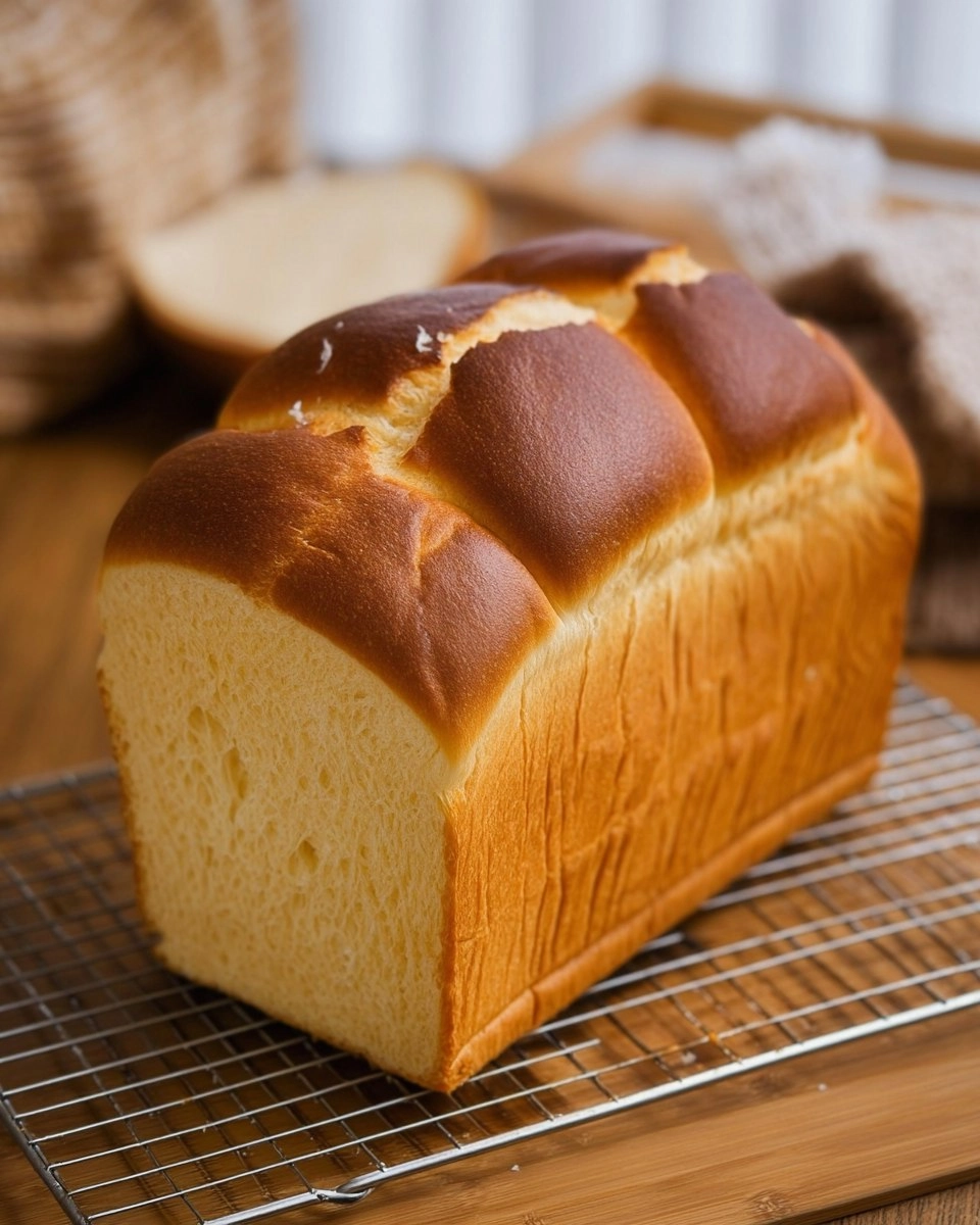Soft & Fluffy Sourdough Milk Bread