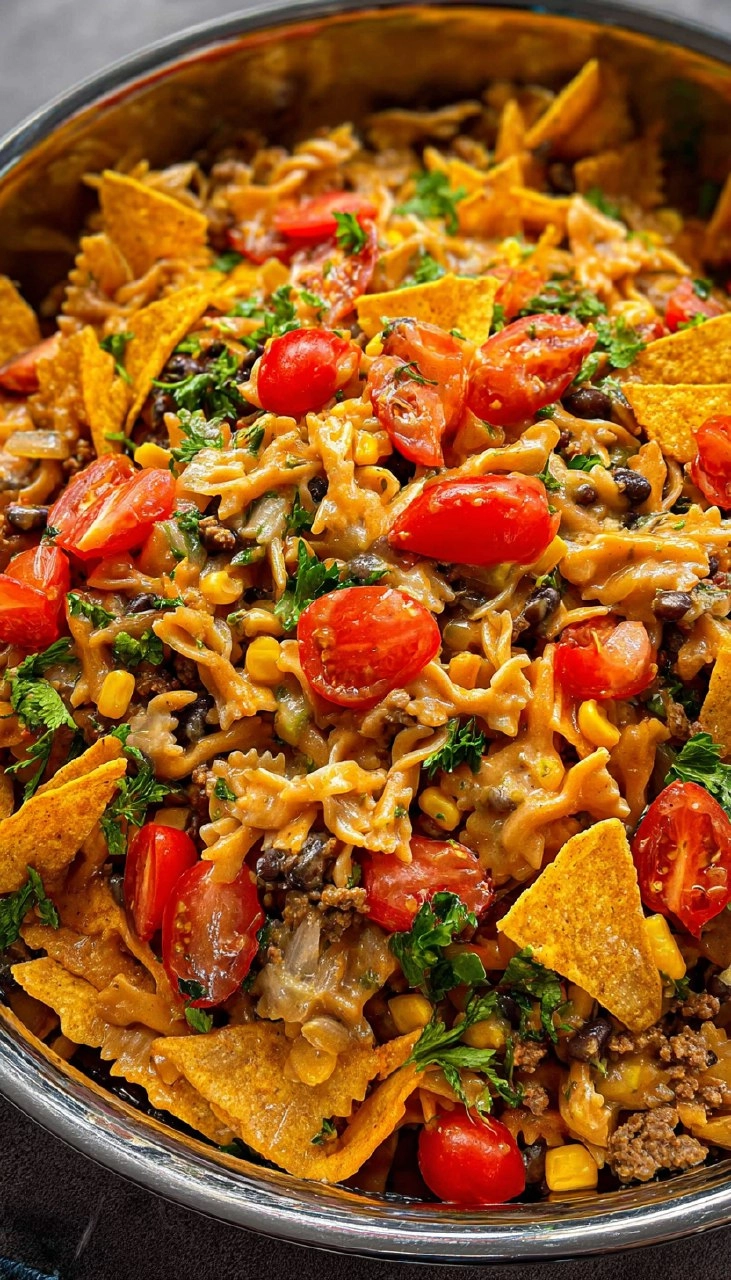 Taco Pasta Salad (Easy Summer Version) 105 Taco Pasta Salad (Easy Summer Version)