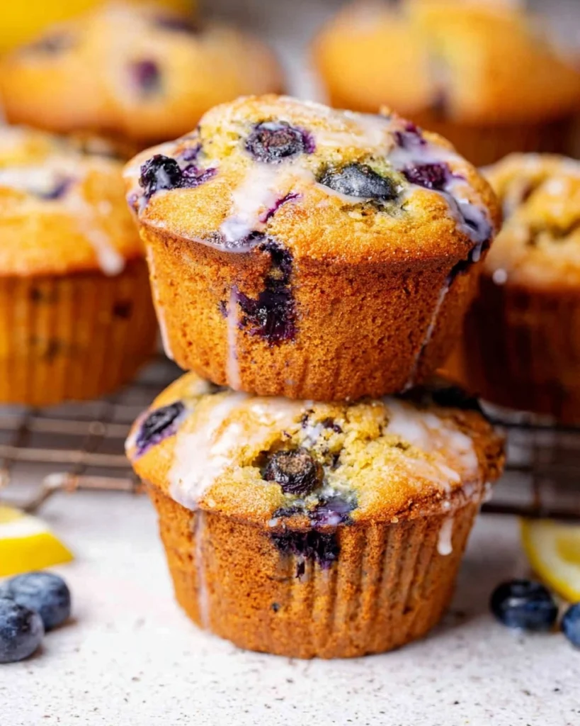 Almond-Flour-Lemon-Blueberry-Muffins-Paleo-Soft-Moist-Recipe