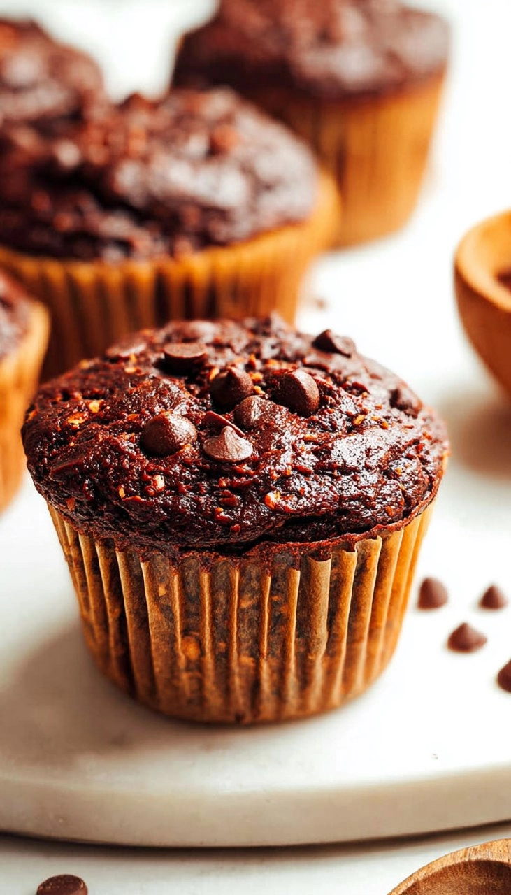 Chocolate Banana Muffins