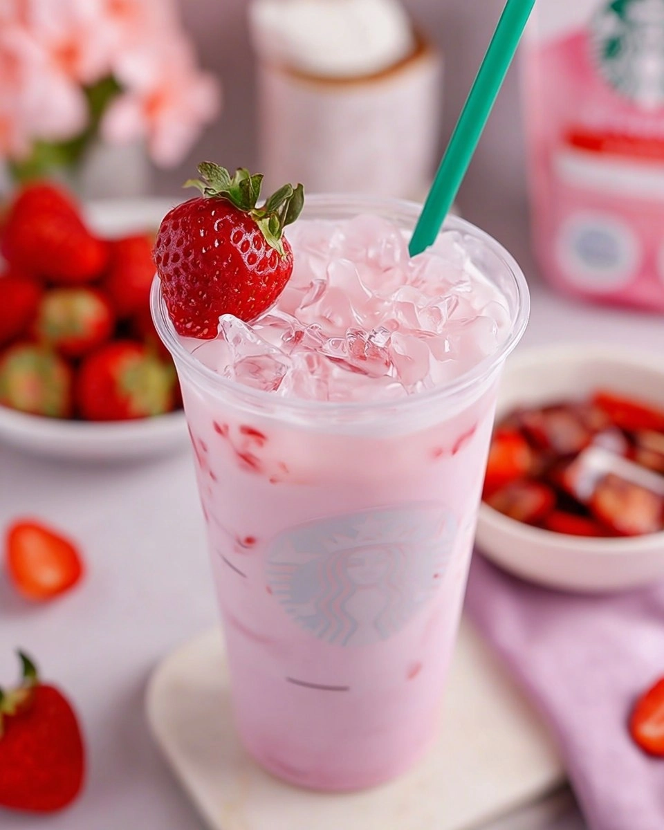 Copycat Starbucks Pink Drink