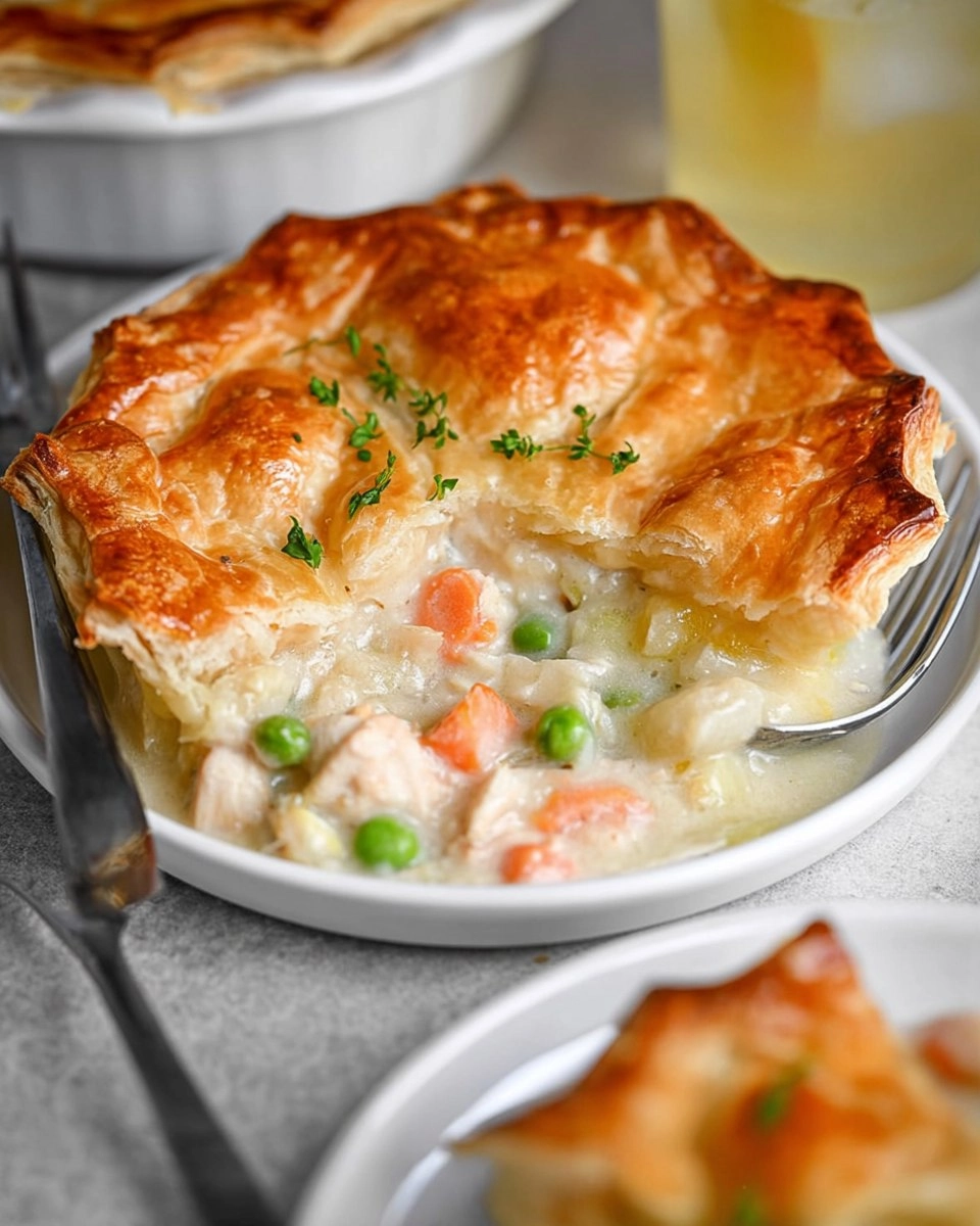 Puff Pastry Chicken Pot Pie
