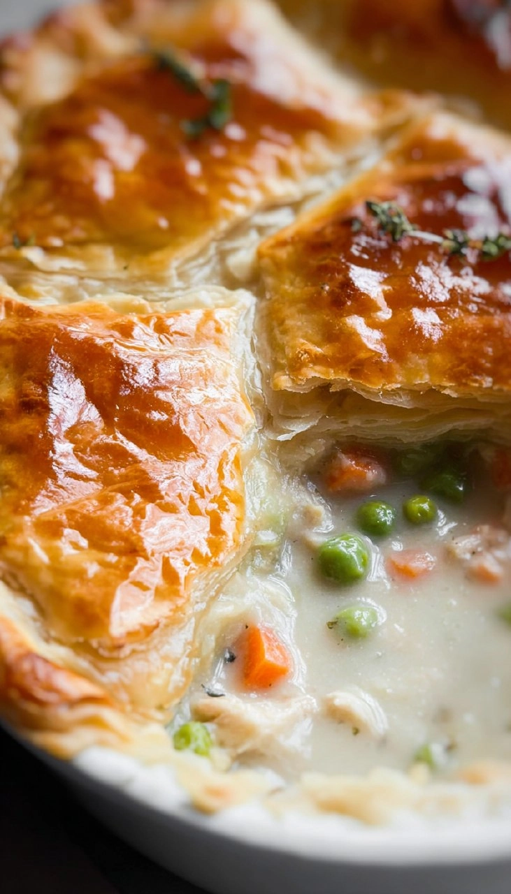 Puff Pastry Chicken Pot Pie