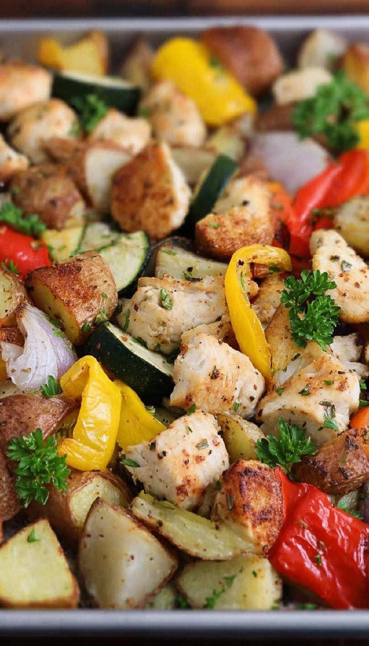 Ranch Chicken Sheet Pan Dinner