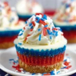 Red, White and Blue Mini Cheesecakes 126 Red-White-and-Blue-Mini-Cheesecakes-Recipe