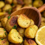 Air-Fryer-Greek-Roasted-Potatoes-Recipe