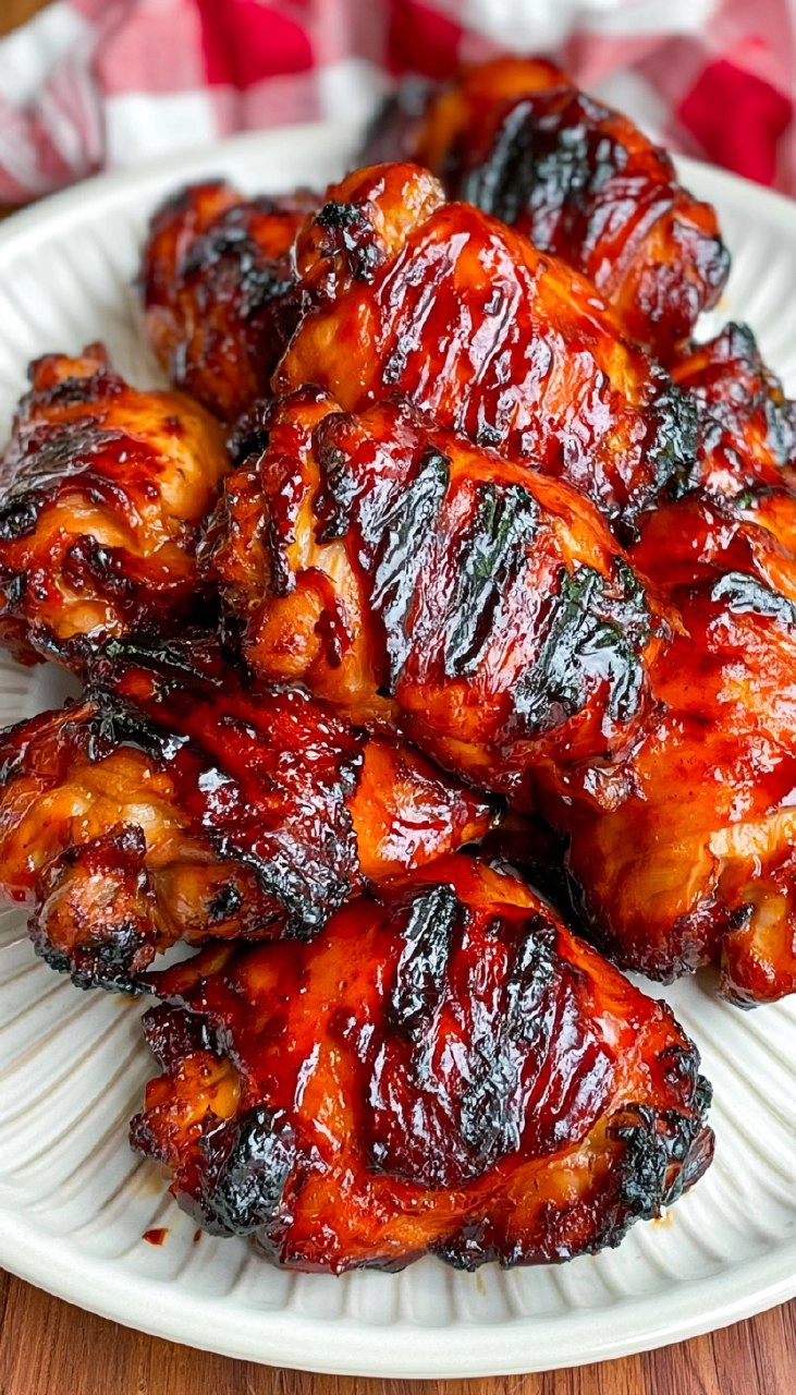 BBQ Chicken Thighs | Sticky Oven-Baked Summer Chicken Dinner 85 BBQ Chicken Thighs | Sticky Oven-Baked Summer Chicken Dinner