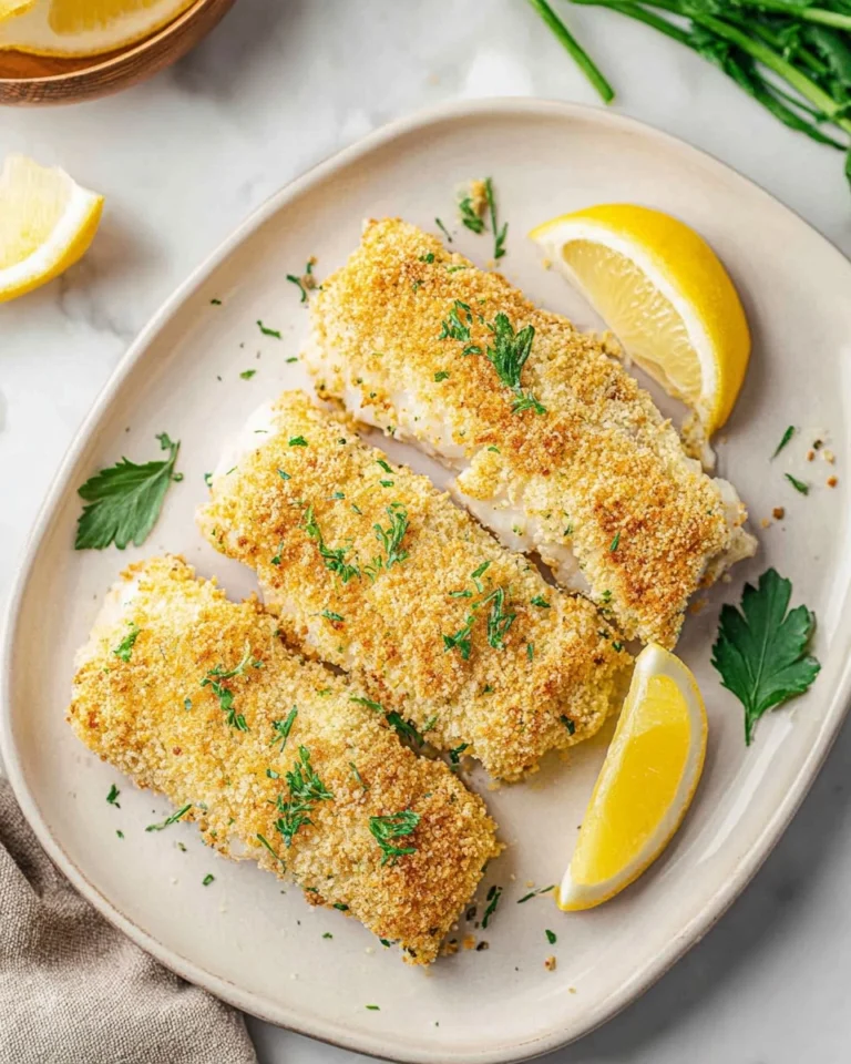 Baked-Cod-With-Panko-Bread-Crumbs-Recipe
