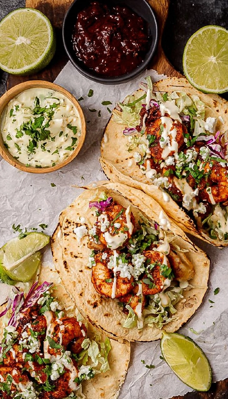 Blackened Shrimp Tacos
