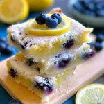 Blueberry-Lemon-Bars-Sweet-Tart-Picnic-Dessert-Squares-Recipe