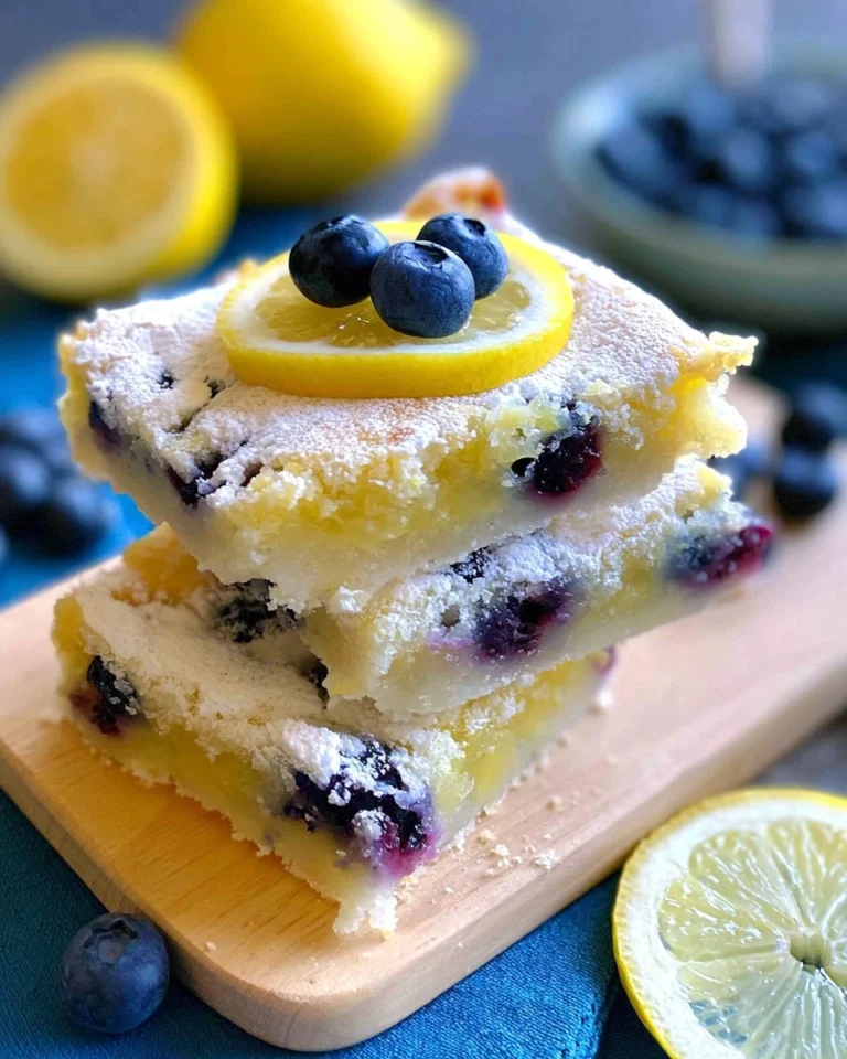 Blueberry-Lemon-Bars-Sweet-Tart-Picnic-Dessert-Squares-Recipe