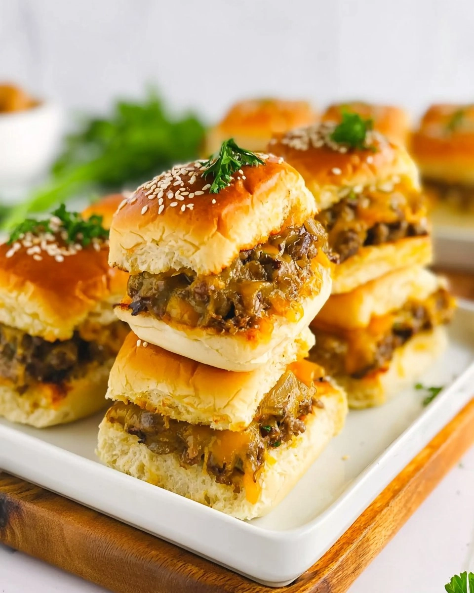 Cheeseburger Sliders | Easy Crowd-Pleasing Memorial Day Appetizer