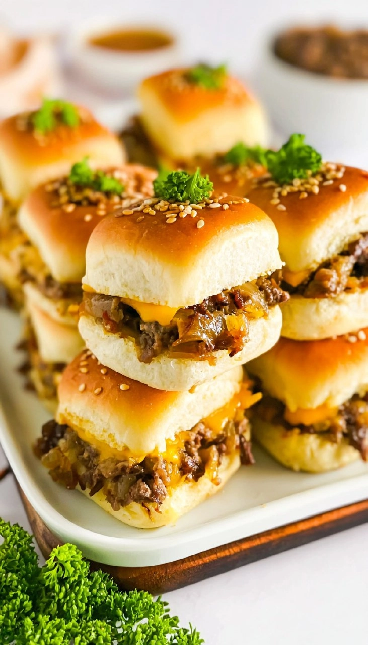 Cheeseburger Sliders | Easy Crowd-Pleasing Memorial Day Appetizer