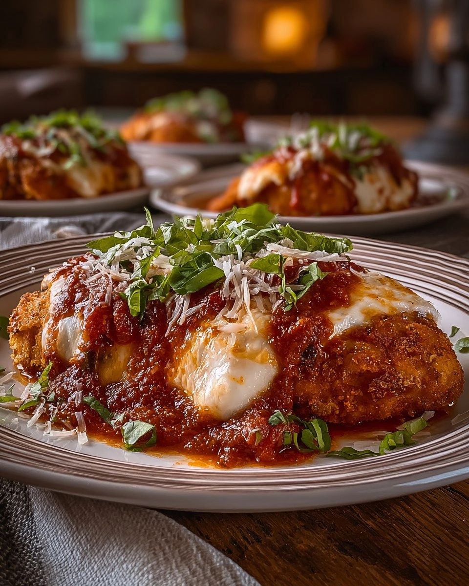 Chicken Parmesan | Crispy Baked Italian Comfort Dinner