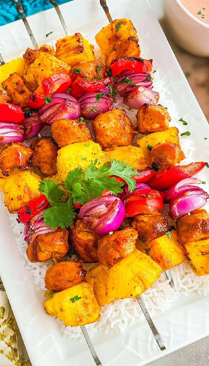Chicken Pineapple Kebabs
