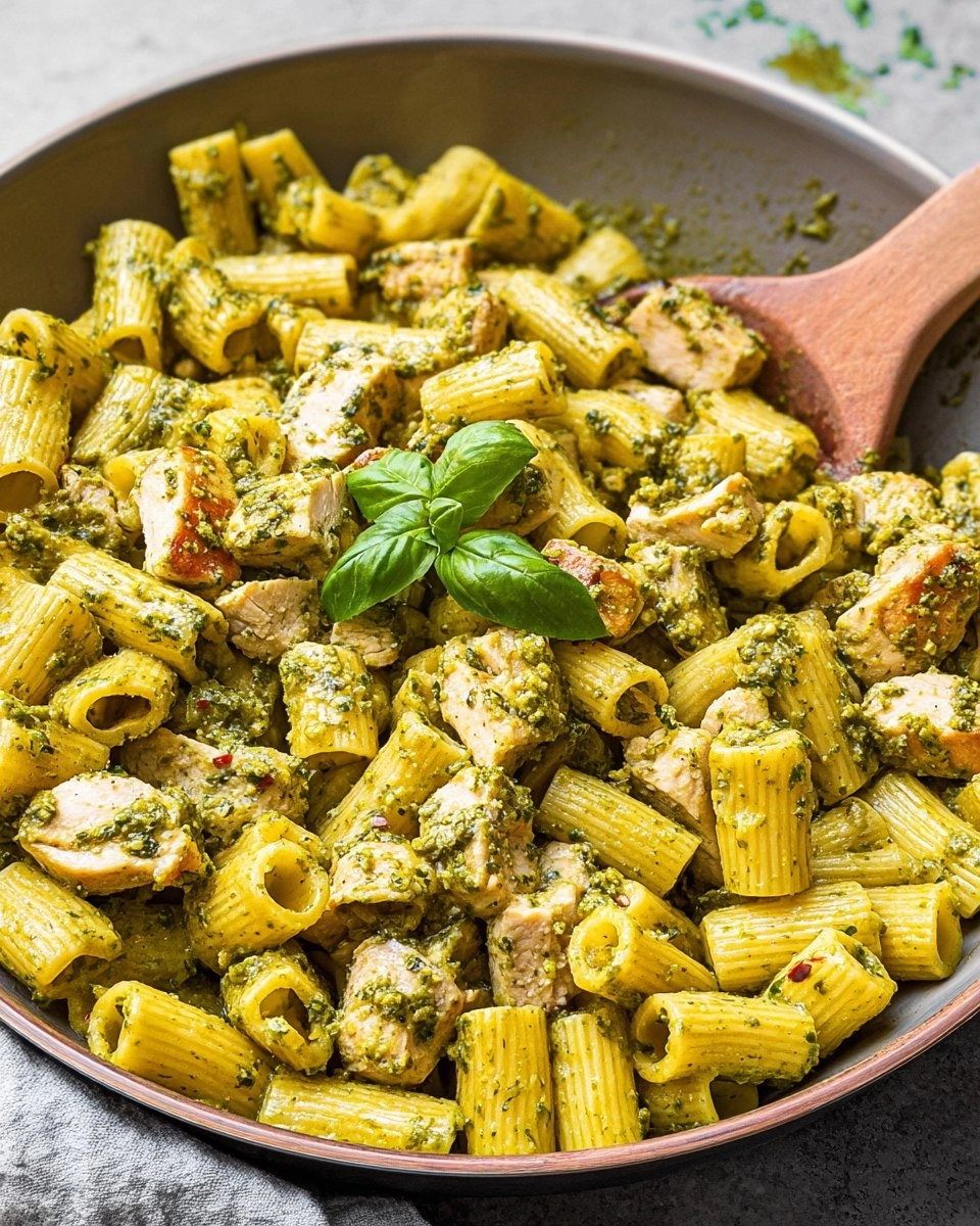 Chicken and Pesto Pasta