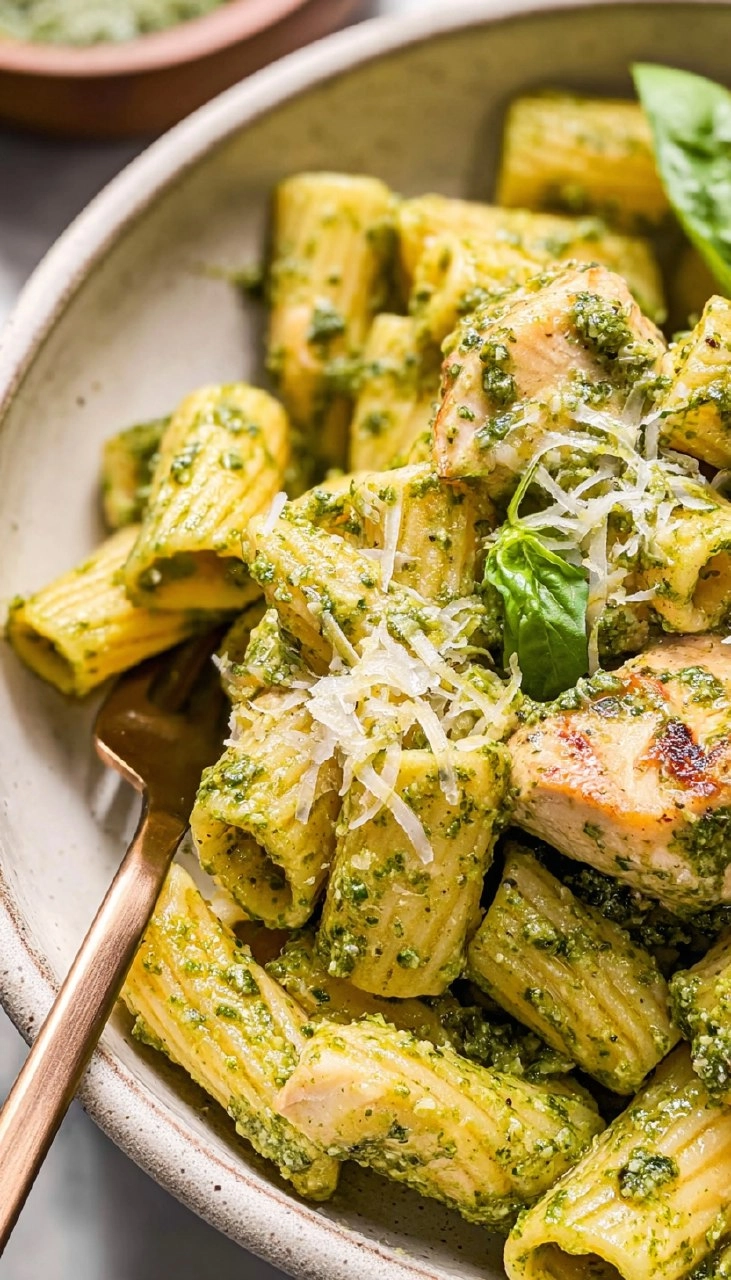 Chicken and Pesto Pasta