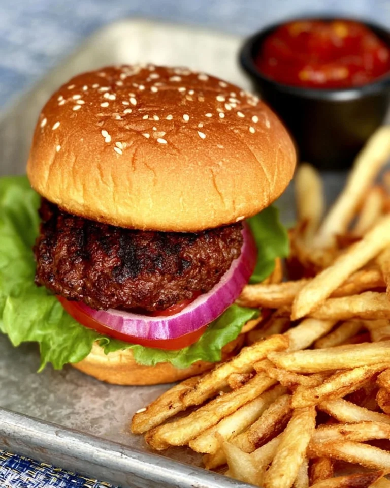 Classic-Burger-Juicy-Grilled-Burgers-for-Memorial-Day-Cookouts-Recipe