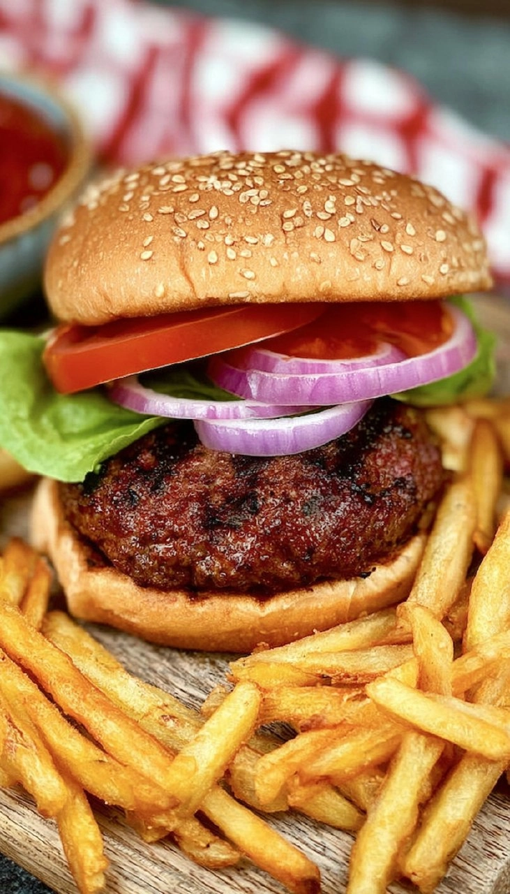 Classic Burger | Juicy Grilled Burgers for Memorial Day Cookouts