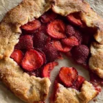 Easy-Strawberry-Galette-no-pie-pan-needed-Recipe