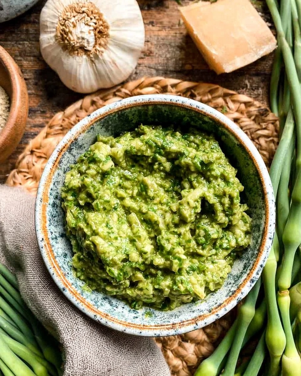 Garlic Scape Pesto