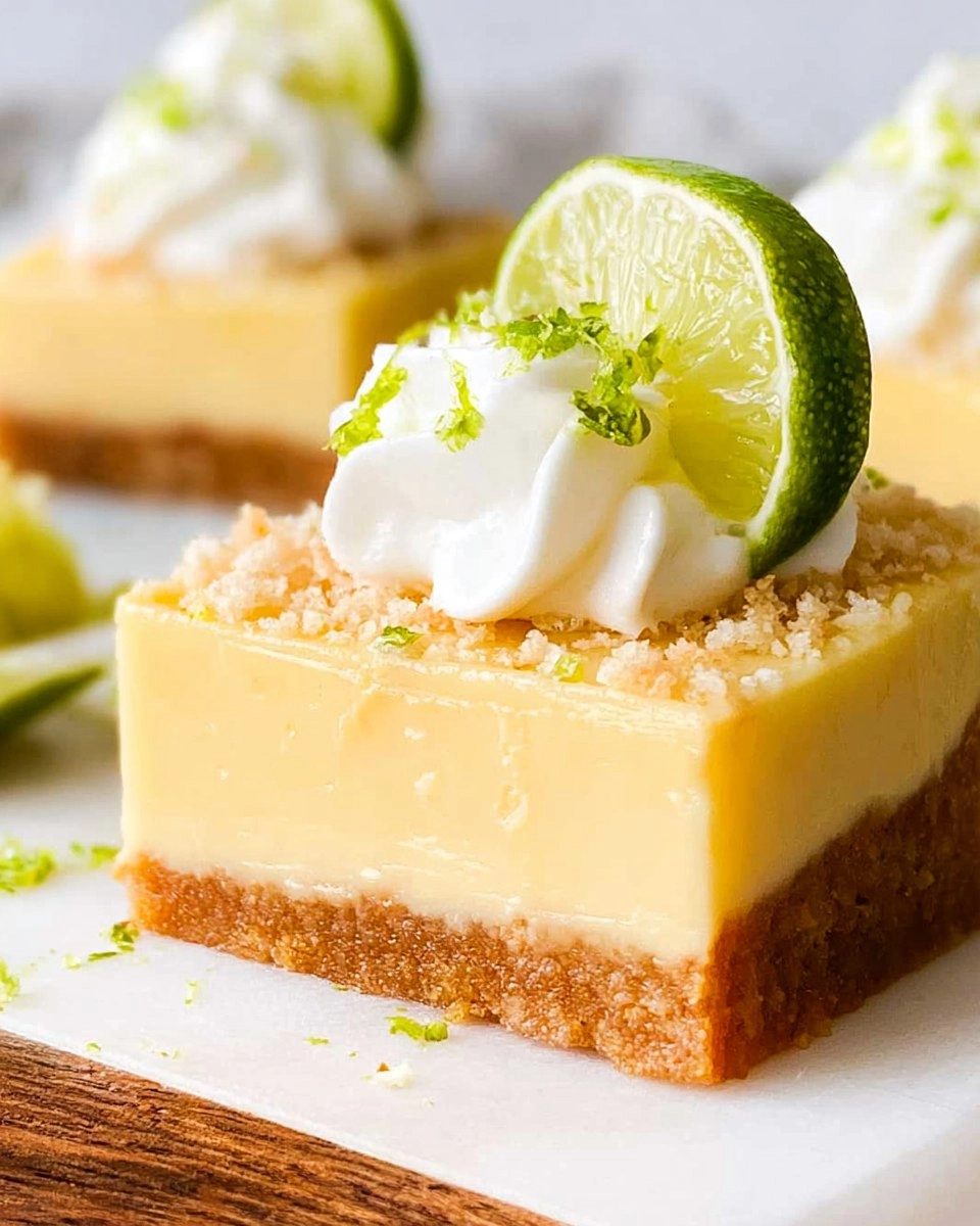 Key Lime Pie Bars