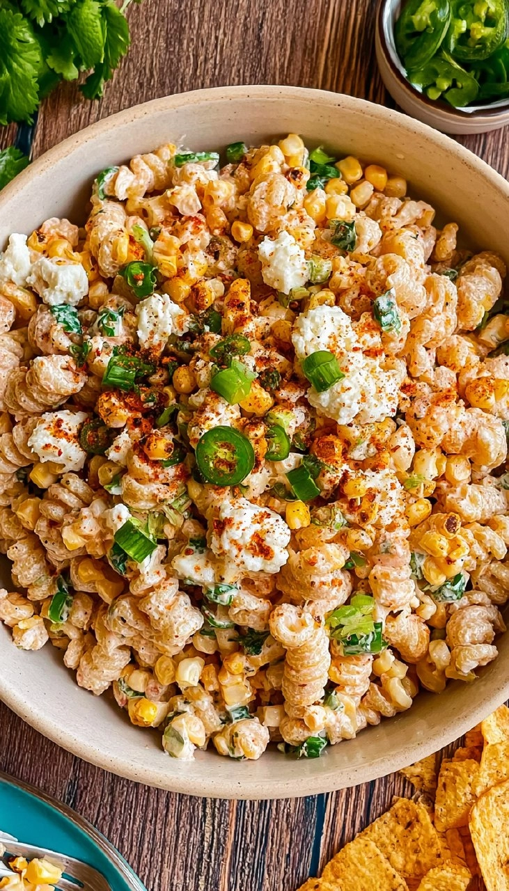 Mexican Street Corn Pasta Salad