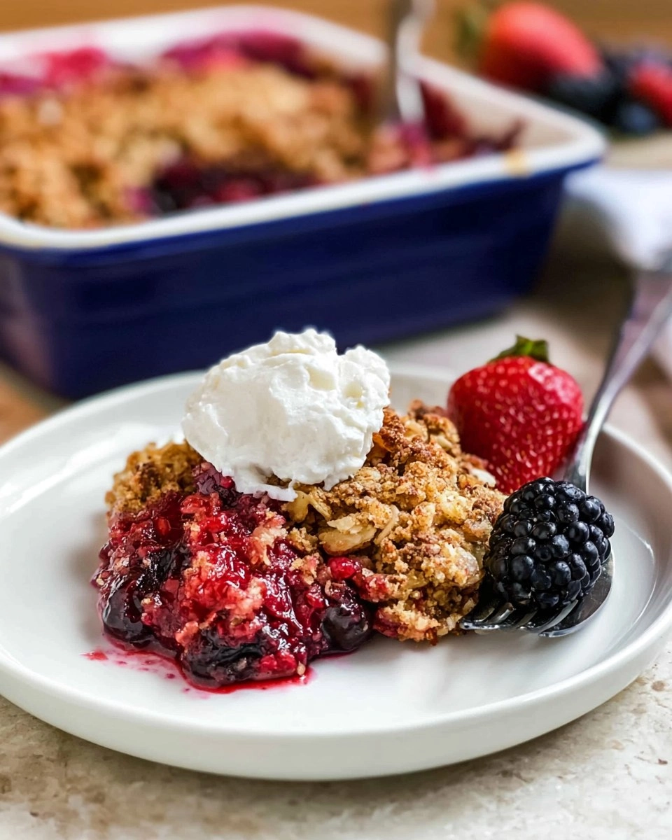 Mixed Berry Crisp 99 Mixed Berry Crisp