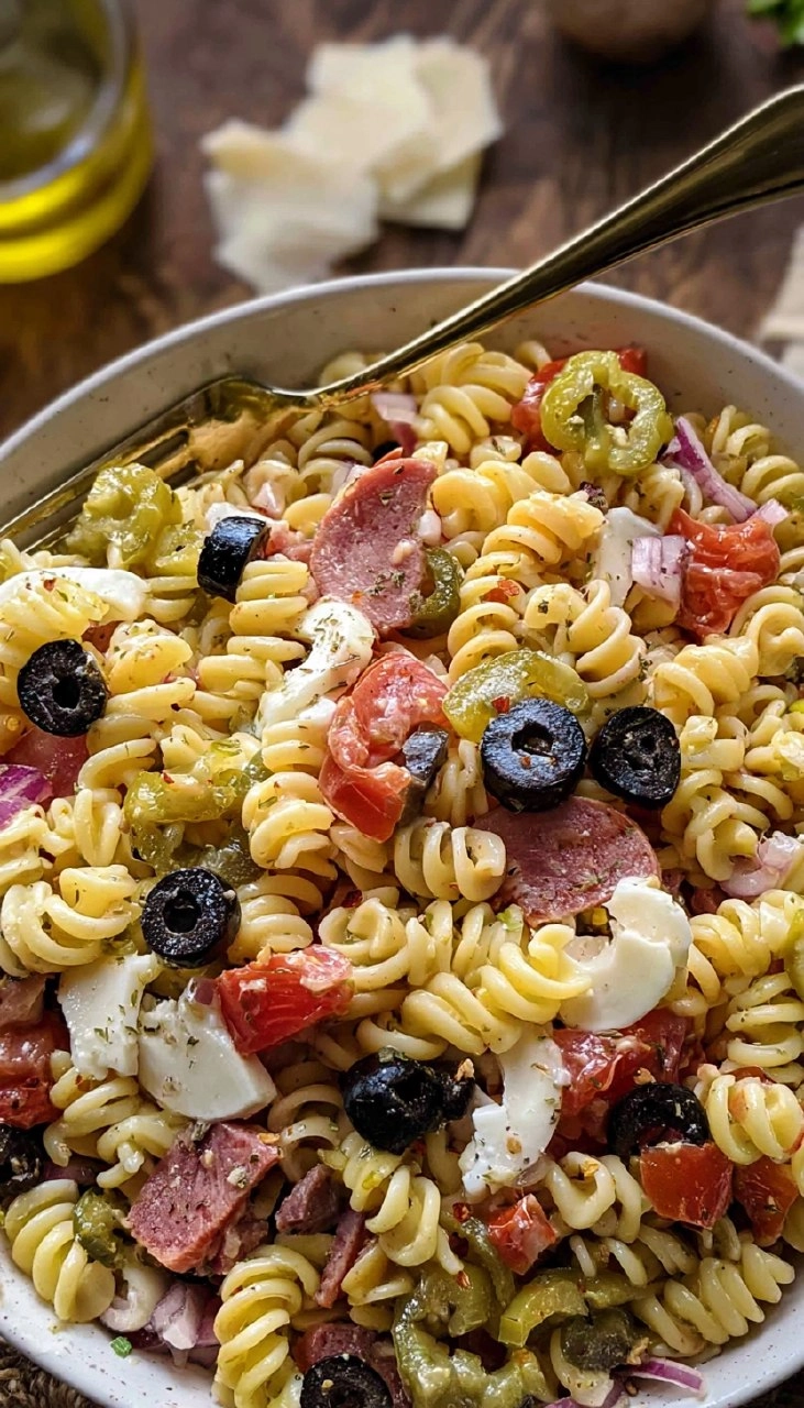 Pepperoncini Pasta Salad