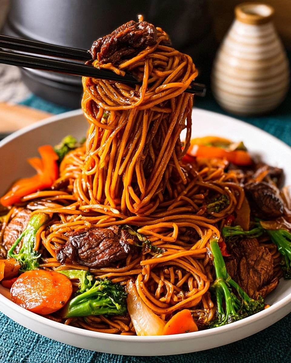 Ridiculously-Good Steak Lo Mein