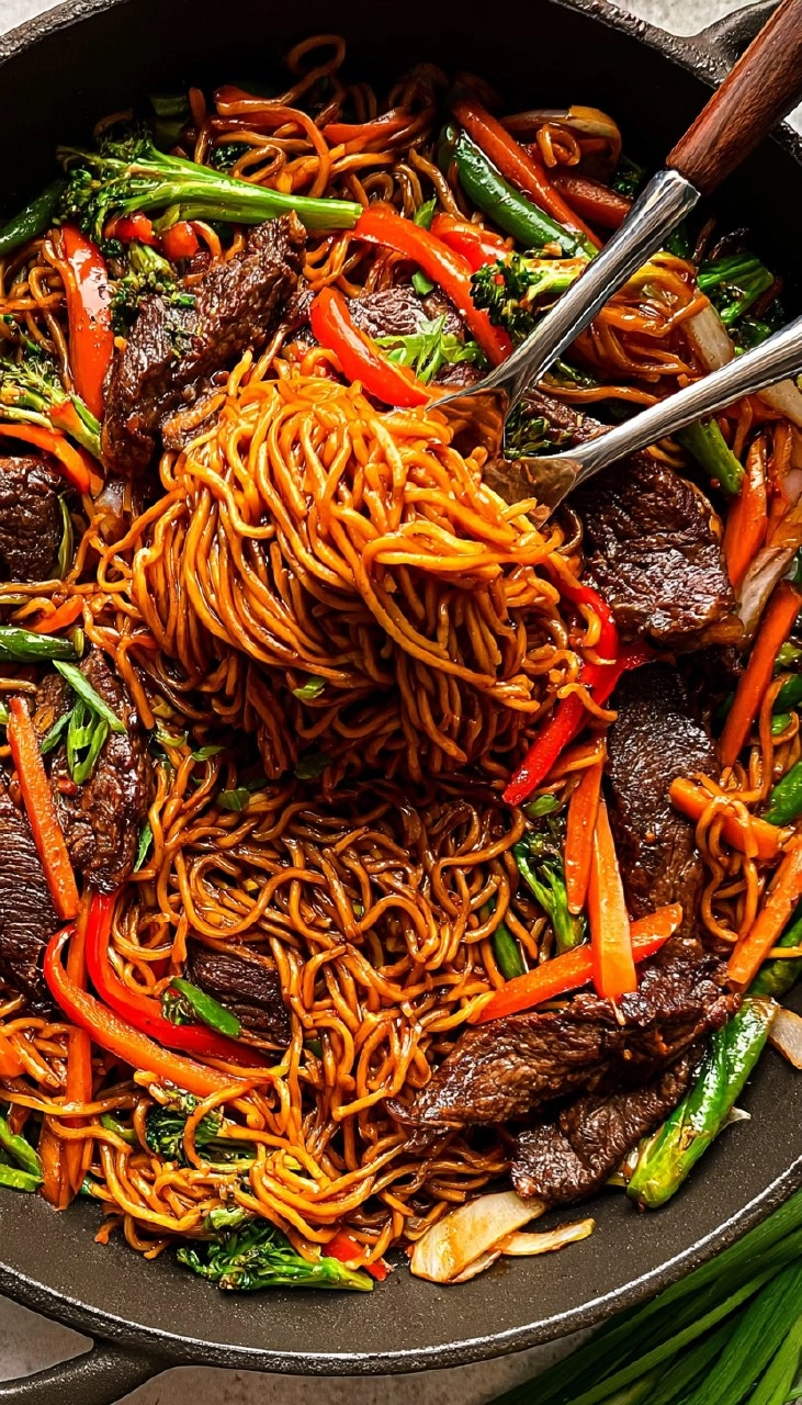 Ridiculously-Good Steak Lo Mein