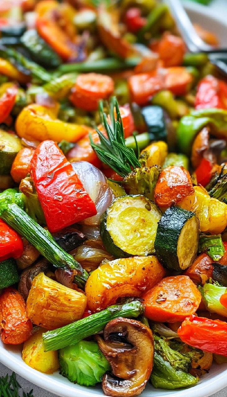 Roasted Vegetables | Easy Oven-Baked Side Dish