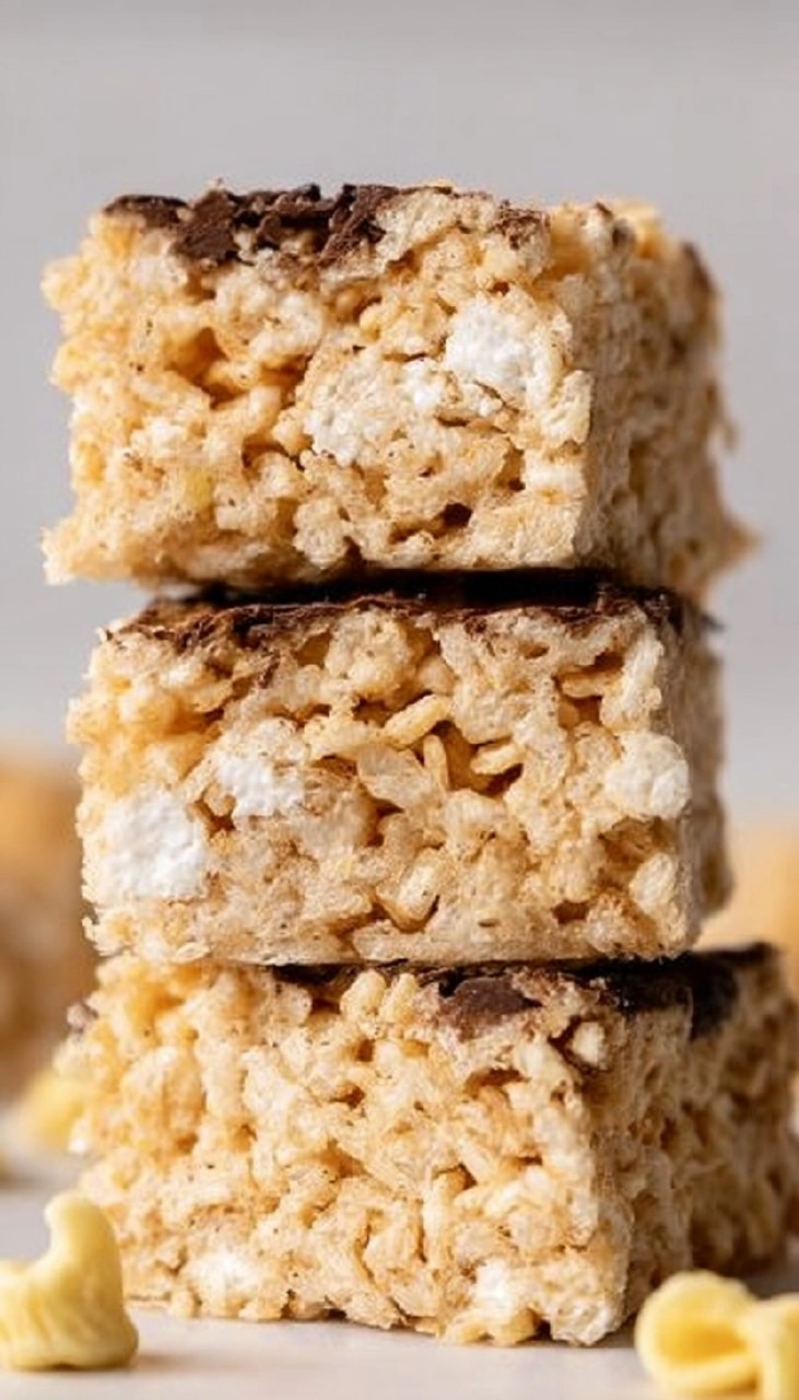 Salty Potato Chip Rice Krispie Treats.