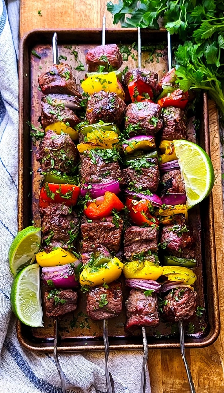 Steak Kabobs | Easy Grilled Skewers for Dad’s Cookout 140 Steak Kabobs | Easy Grilled Skewers for Dad’s Cookout
