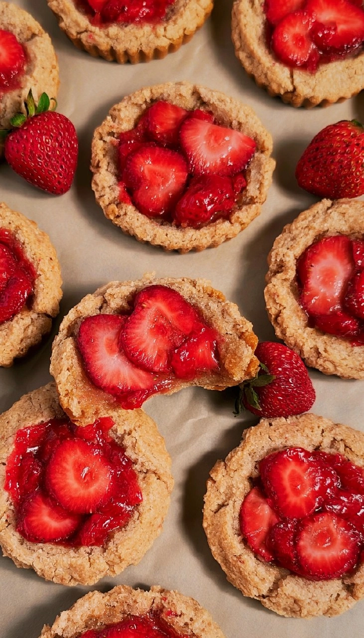 Vegan Strawberry Pie Cookies 110 Vegan Strawberry Pie Cookies