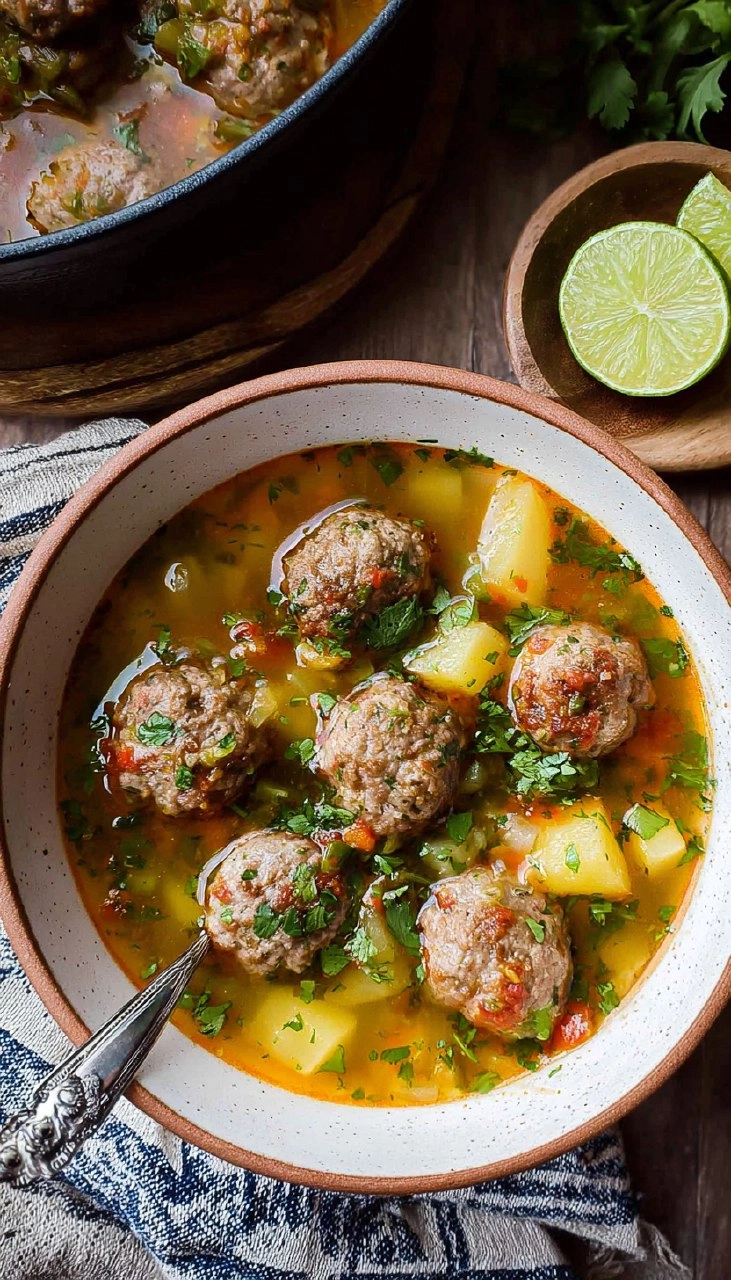 Albondigas: Mexican Meatball Soup 165 Albondigas: Mexican Meatball Soup