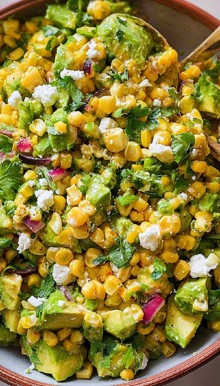 Avocado and Corn Salad