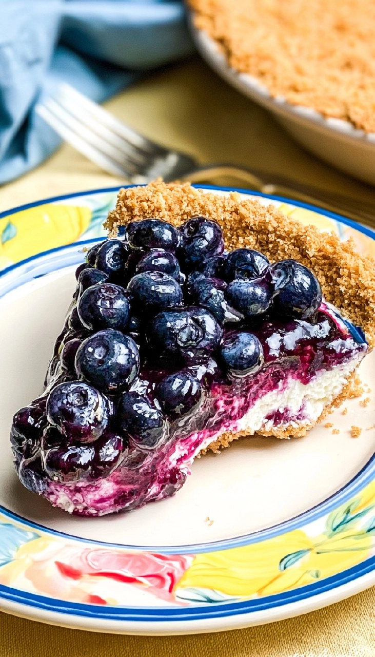 Blueberry Cream Cheese Pie (No-Bake) 120 Blueberry Cream Cheese Pie (No-Bake)