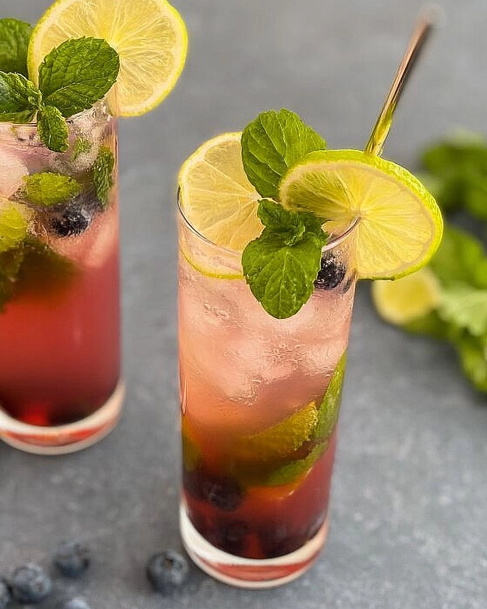 Blueberry Mojitos 74 Blueberry Mojitos