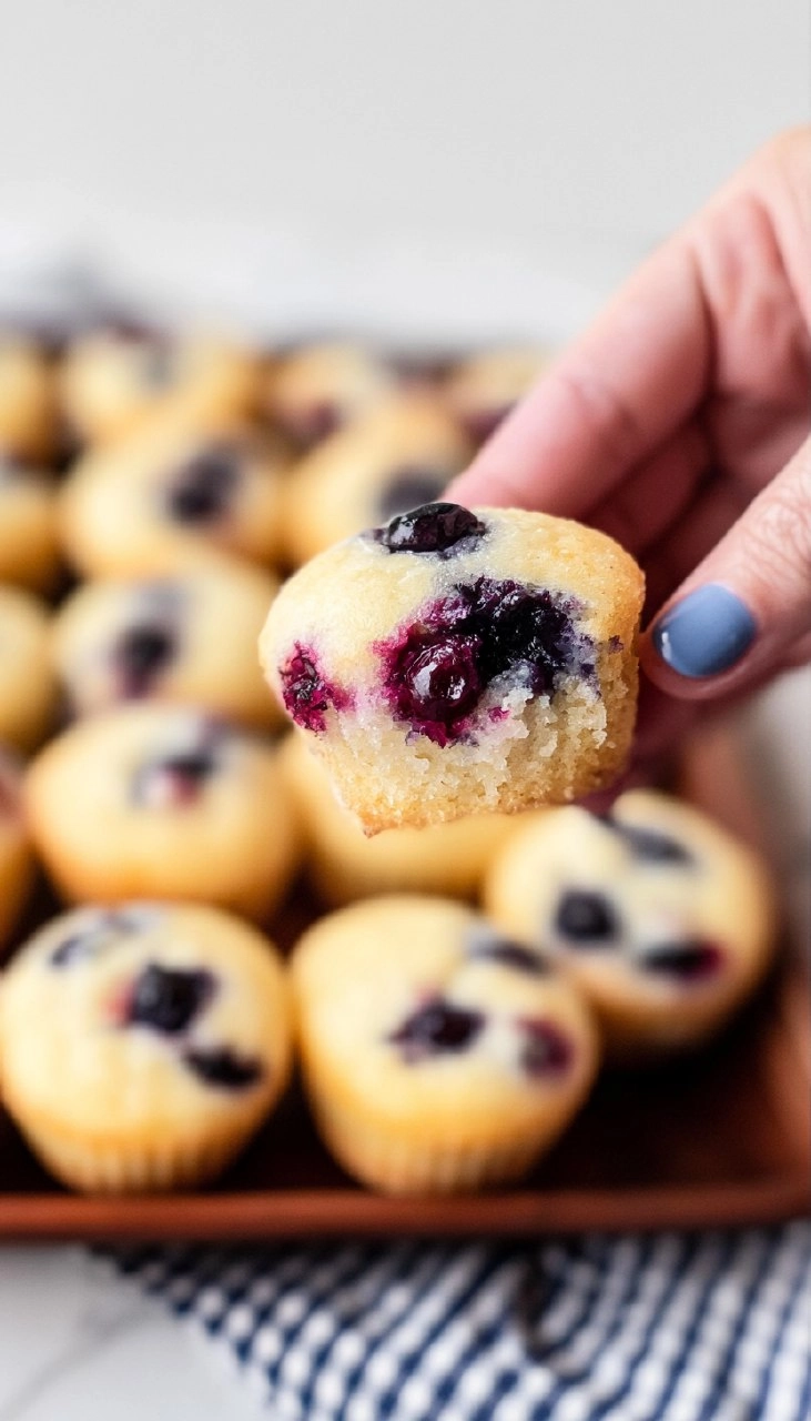 Blueberry Muffin Bites