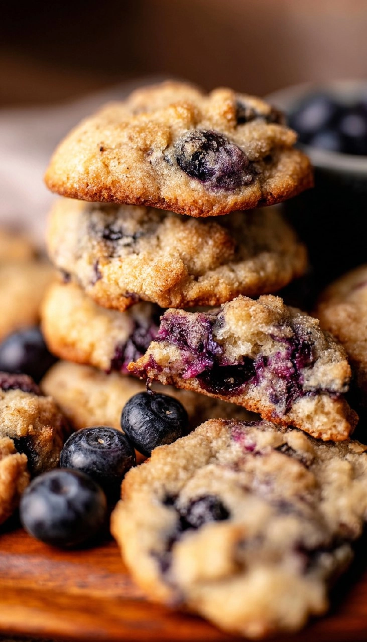 Blueberry Muffin Cookies