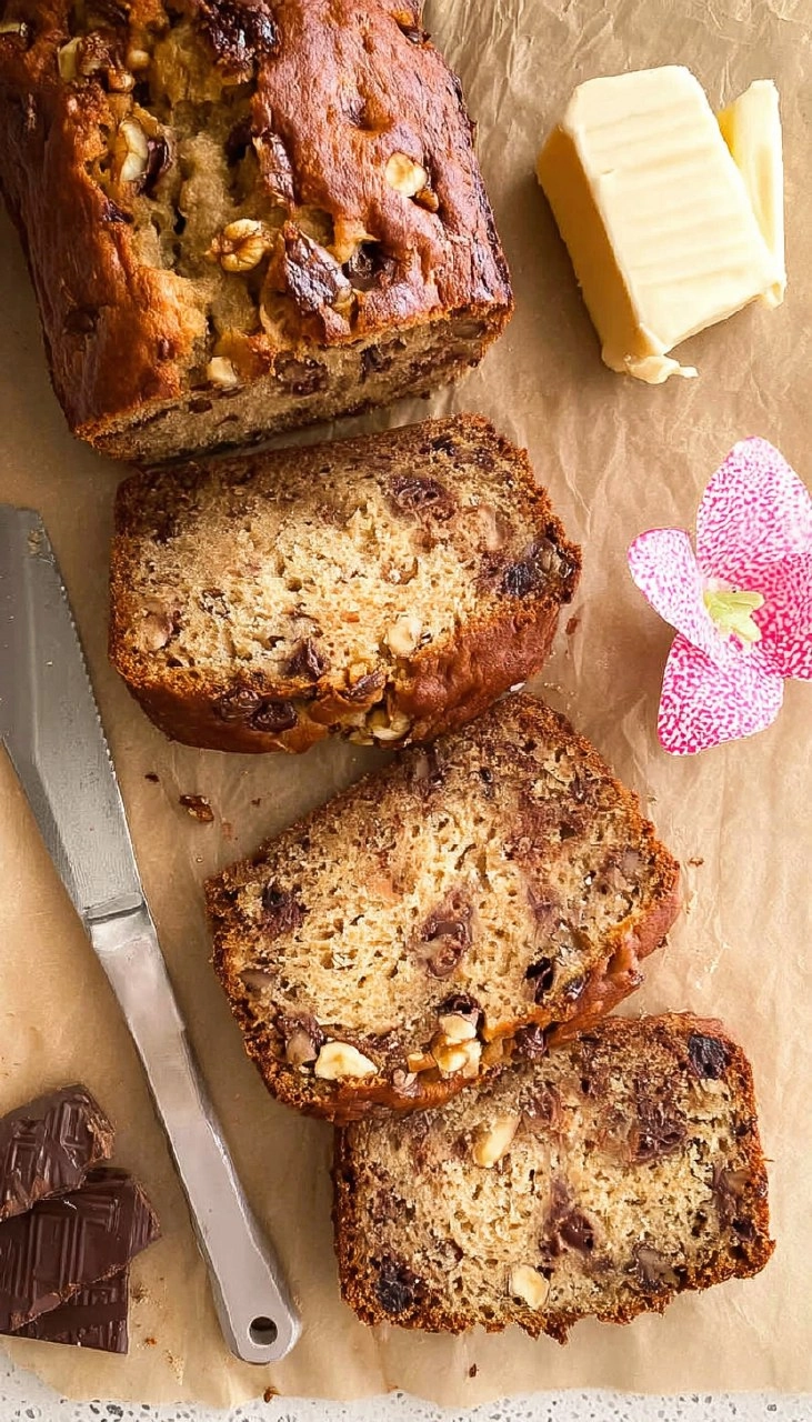 Chocolate Chip Walnut Banana Bread 115 Chocolate Chip Walnut Banana Bread