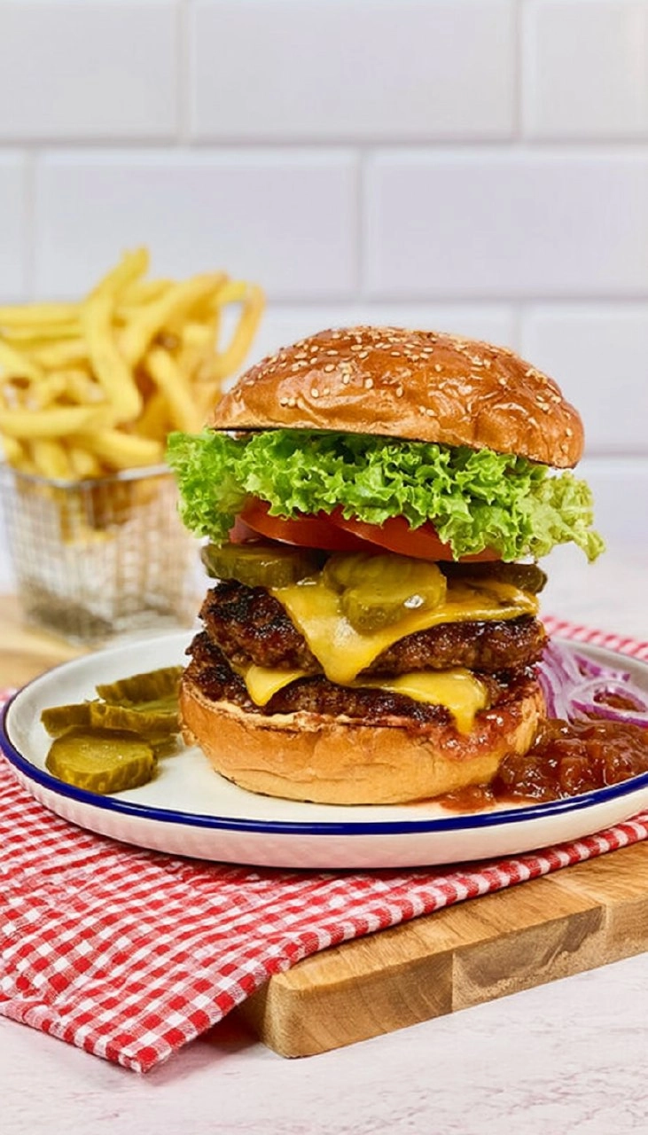 Double Cheeseburger 305 Double Cheeseburger