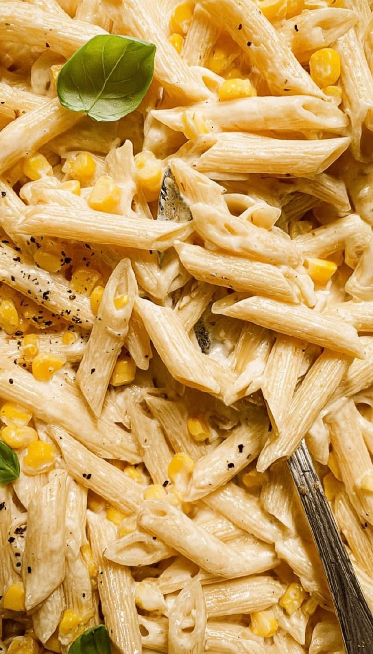 Easy Creamy Corn Pasta