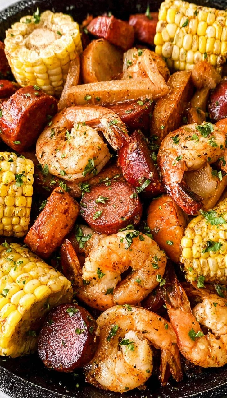 Easy Grilled Shrimp Boil