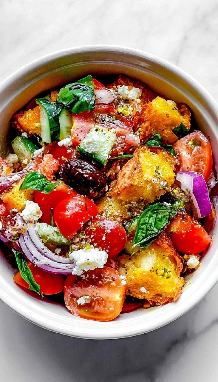 Greek-Style Bread Salad 100 Greek-Style Bread Salad