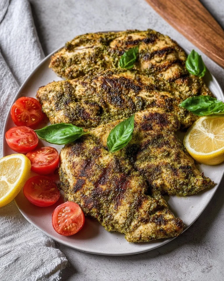 Grilled-Pesto-Chicken-Recipe
