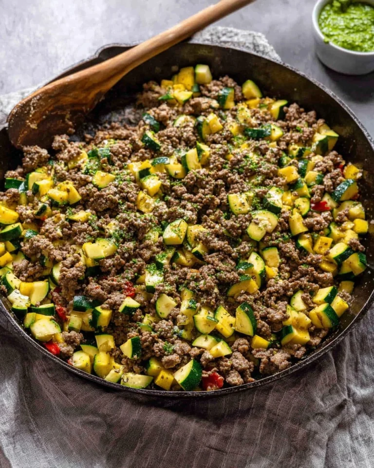 Ground-Beef-and-Zucchini-Skillet-Recipe