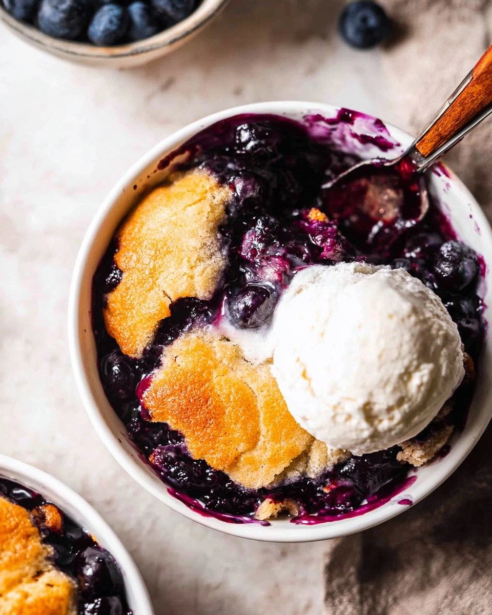 Healthy Blueberry Cobbler (Gluten Free, Dairy Free) 104 Healthy Blueberry Cobbler (Gluten Free, Dairy Free)